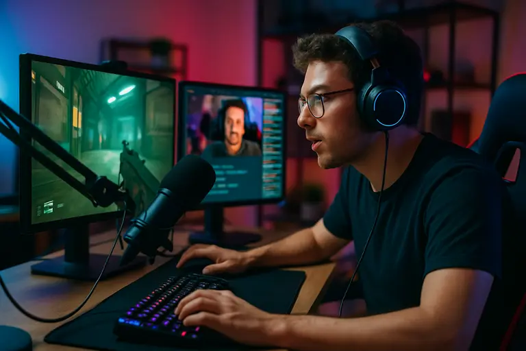 Editor arranging esports highlights into a structured clip sequence