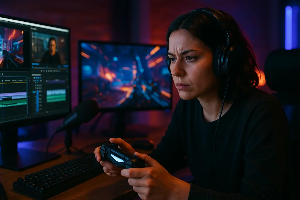 Netflix Short-Form Video strategy session for gaming creators planning clips