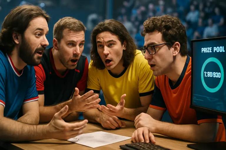 Esports crowd watching a Counter-Strike match on a large arena screen