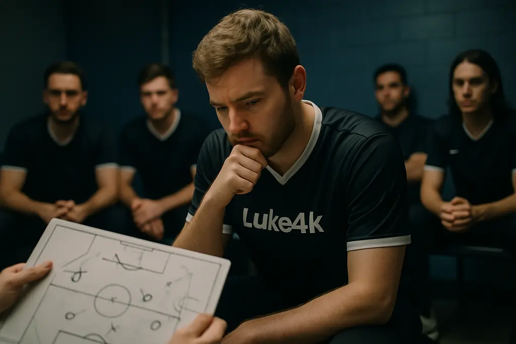 LUKE4k IGL discussion around Wanted Goons players preparing for a CS2 match